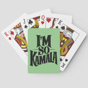 Jeu De Cartes Je suis si Kamala Brat Green Meme