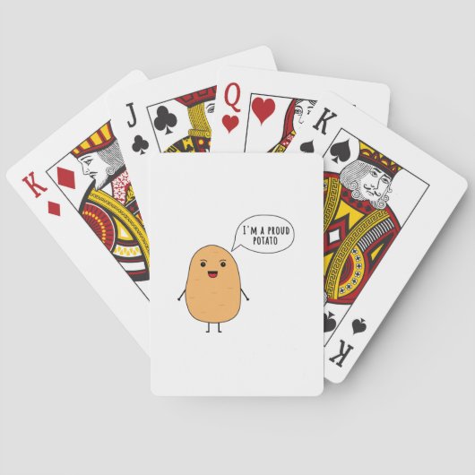Jeu De Cartes Je suis une fière pomme de terre (dos)