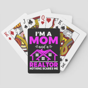 Jeu De Cartes Je suis une maman et un Realtor rien ne me fait pe