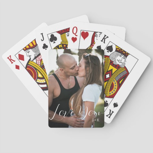 Jeu De Cartes Je t'aime, couple d'amour (dos)