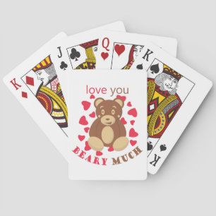 Jeu De Cartes Je t'aime énormément pour la Saint-Valentin