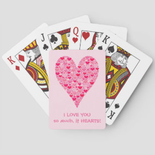 Jeu De Cartes Je t'aime tellement que ça fait mal aux petits cœu