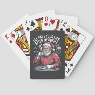 Jeu De Cartes Je te sauverai la vie après mon Noël au café