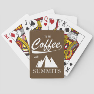 Jeu De Cartes Je Transforme Le Café En Sommets