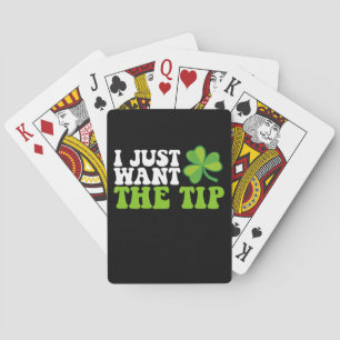 Jeu De Cartes Je Veux Juste Le Conseil Shamrock St Patrick's Day