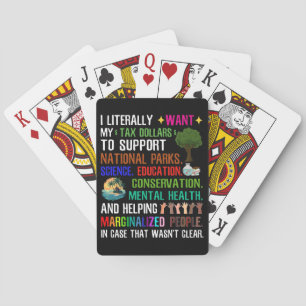 Jeu De Cartes Je Veux Littéralement Mes Dollars D'Impôt