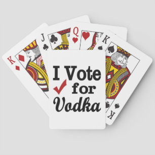 Jeu De Cartes Je vote pour la Vodka