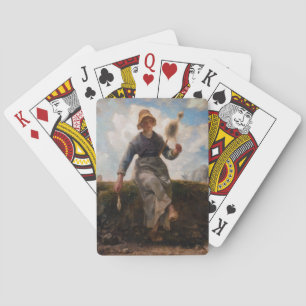 Jeu De Cartes Jean-Francois Millet - La fillette