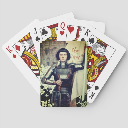 Jeu De Cartes Jeanne d'Arc (illustration Albert Lynch) (dos)
