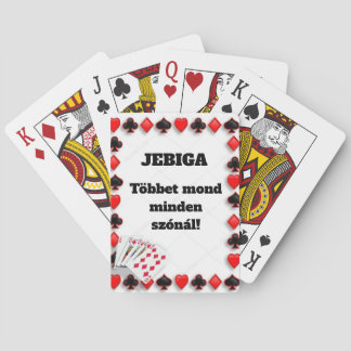 Jeu De Cartes JEBIGA Többet mond minden szónál! kártyapakli