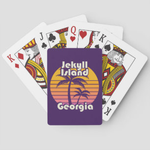 Jeu De Cartes Jekyll Island Beach Géorgie