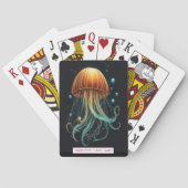 Jeu De Cartes Jellyfish in Deep Monogram Kids Match Game (dos)