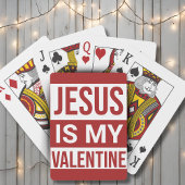 Jeu De Cartes Jésus Est Ma Foi Chrétienne Valentine