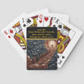 Jeu De Cartes Jésus et la porte de l'éternité (dos)