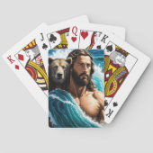 Jeu De Cartes Jésus Et L'Ours (dos)