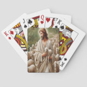 Jeu De Cartes Jésus Marchant Avec Ses Agneaux (dos)