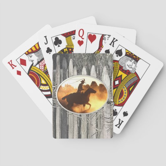 Jeu De Cartes Jeu de cheval Deck de carte (dos)