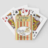 Jeu De Cartes Jeu de Thanksgiving Card Deck (dos)