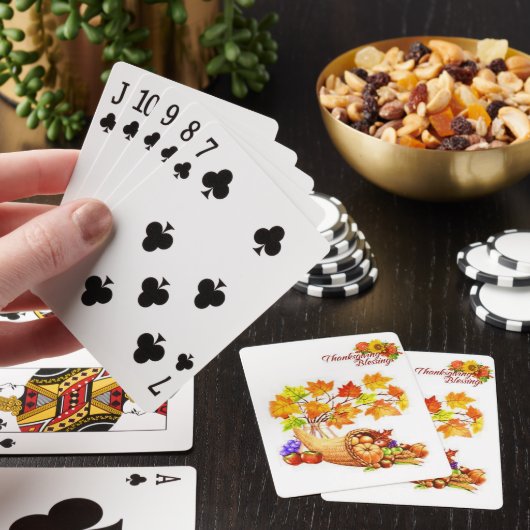 Jeu De Cartes Jeu de Thanksgiving Card Deck (In Situ)