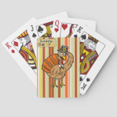 Jeu De Cartes Jeu de Thanksgiving Card Deck (dos)