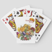 Jeu De Cartes Jeu de Thanksgiving Card Deck (dos)