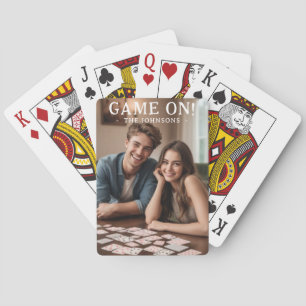 Jeu De Cartes Jeu Sur Couples Photo Personnalisée Personnalisée