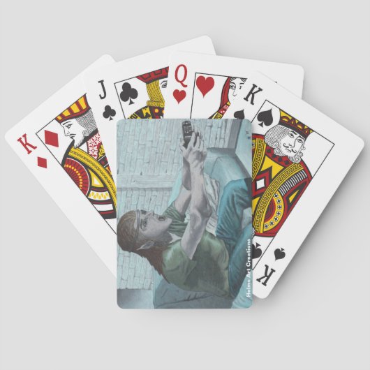 Jeu De Cartes Jeu vidéo Elf Jouer des cartes (dos)