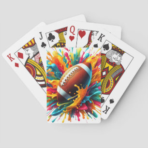 Jeu De Cartes Jeux de balle de sport de couleur moderne éclabous