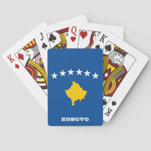 Jeu De Cartes Jeux du drapeau du Kosovo, Kosovo Jouer des cartes