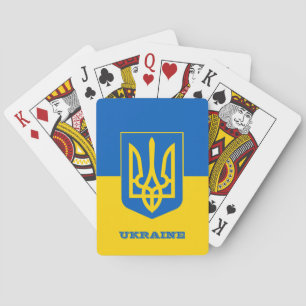 Jeu De Cartes Jeux du drapeau ukrainien, Ukraine Jouer des carte