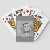 Jeu De Cartes JFK et devis (dos)