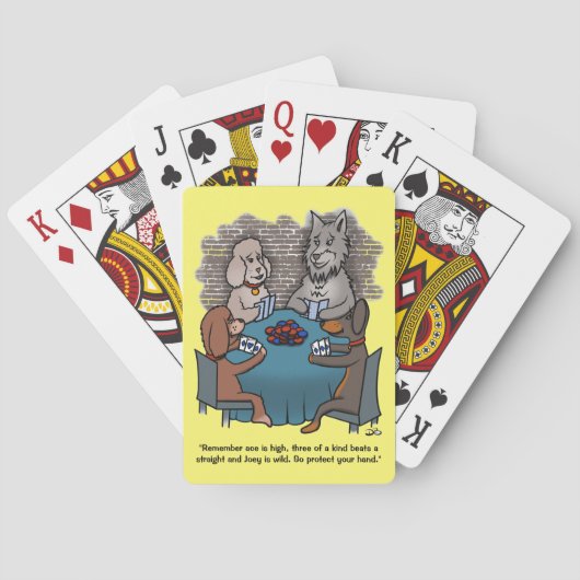 Jeu De Cartes Joey (dos)