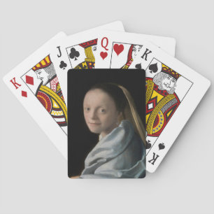 Jeu De Cartes Johannes Vermeer - Étude d'une jeune femme