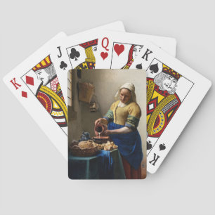 Jeu De Cartes Johannes Vermeer - La Milkmaid
