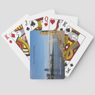 Jeu De Cartes John A. Roebling Bridge jouer aux cartes
