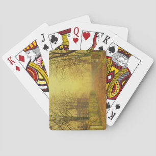 Jeu De Cartes John Atkinson Grimshaw Lueur du soir, c.1884 (hu