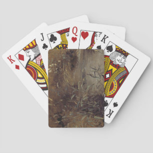 Jeu De Cartes John Constable   Joncs au bord d'un étang, v. 1821