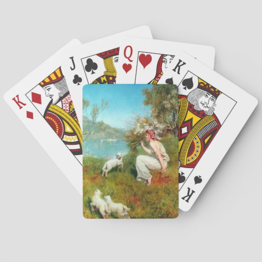 Jeu De Cartes Joies du Printemps (par John Collier) (dos)