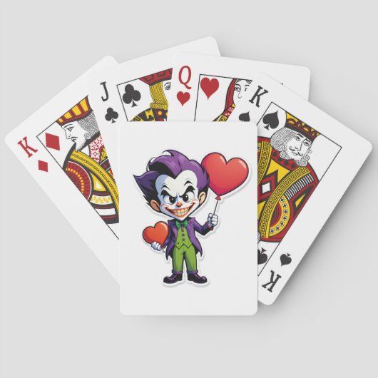 Jeu De Cartes Joker amoureux (dos)