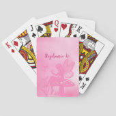 Jeu De Cartes Joli champignon et fleur de fée (dos)