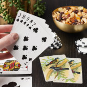 Jeu De Cartes joli imprimé d'oiseaux (In Situ)