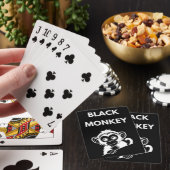 Jeu De Cartes Joli Petit Singe Noir (In Situ)