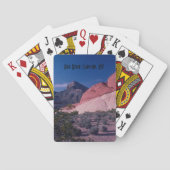 Jeu De Cartes Joli Red Rock Canyon Nevada (dos)