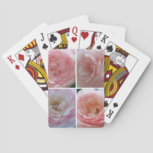 Jeu De Cartes Joli Rose (dos)