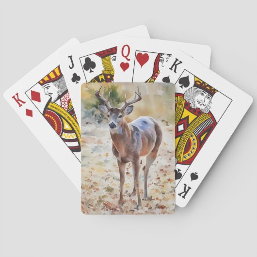 Jeu De Cartes Jolie Buck Deer Art Jouer Cartes (dos)