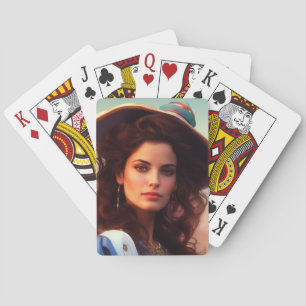 Jeu De Cartes Jolie Dame