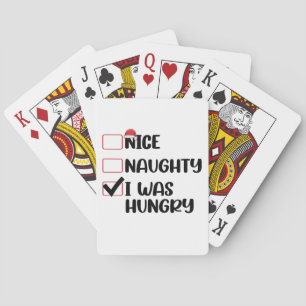 Jeu De Cartes Jolie méchante j'avais faim liste de Noël