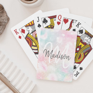 Jeu De Cartes Jolie Parties scintillant rose Fille Glamour