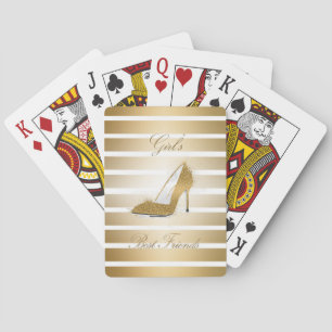 Jeu De Cartes Jolie talons hauts chaussures "Filles meilleurs am