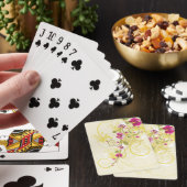 Jeu De Cartes Jolies Fleurs (In Situ)